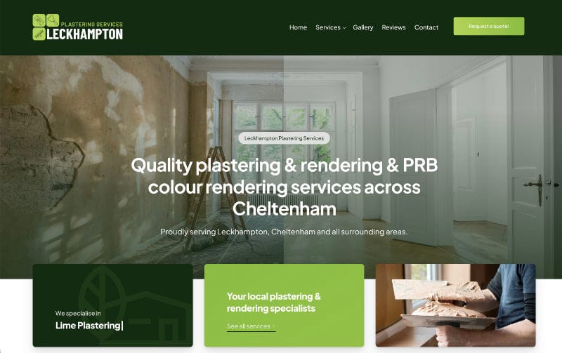 Leckhampton Plastering Services Leckhampton Plastering Services website