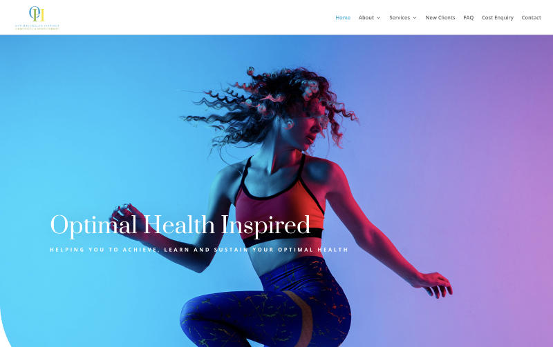 Optimal Health Inspired Optimal Health Inspired website