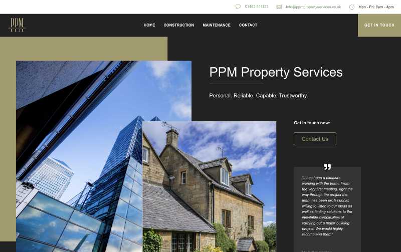 PPM Property Services PPM Property Services website